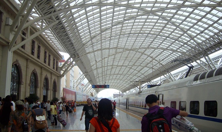 山东青岛火车站